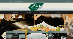 Desktop Screenshot of mintbistronh.com